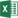icon picture XLSX